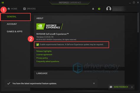 [SOLVED] NVIDIA GeForce Overlay Not Working - Driver Easy