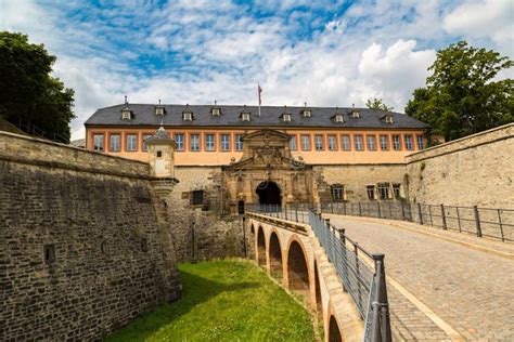 Fortress Petersberg in Erfurt Stock Photo - Image of citadel, summer ...