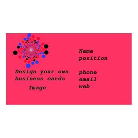 Business cards Design Your Own | Zazzle