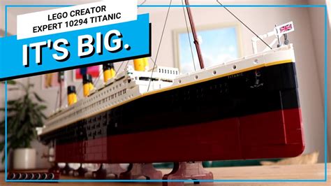 LEGO 10294 Titanic review - YouTube