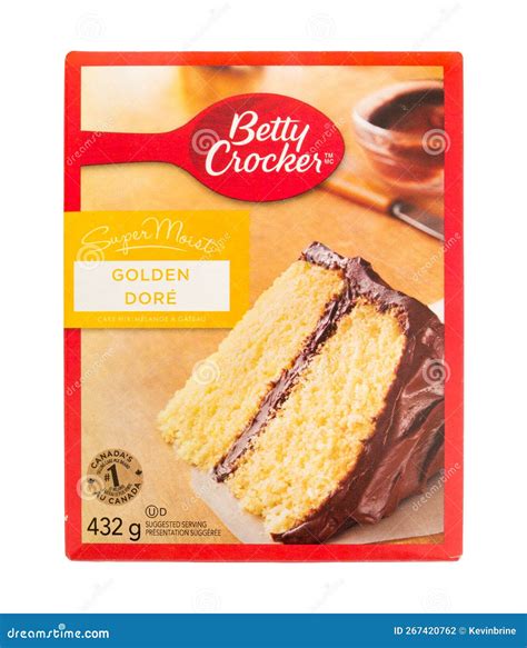 Betty Crocker Cake Mix editorial photography. Image of package - 267420762