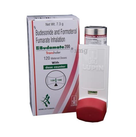 Formoterol + Budesonide Budamate 200 Transhaler, Non prescription ...