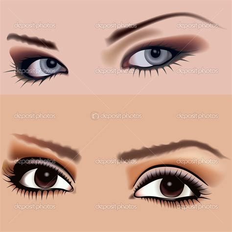 10 Girl Eyes Vector Art Images - Female Eyes Vector, Vector Eyes Clip Art and Girl Cartoon Eyes ...