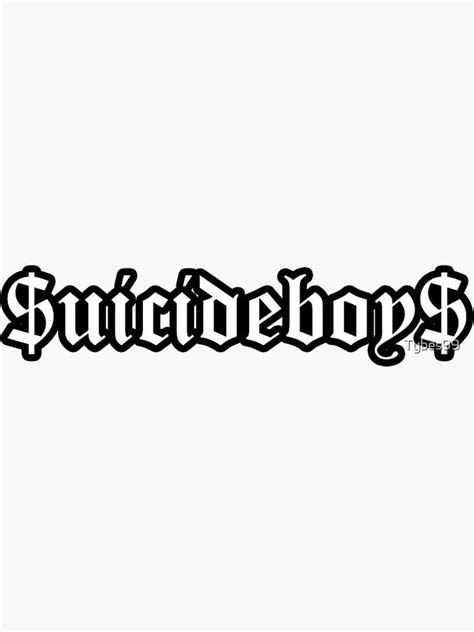 Suicideboys Tattoo Sticker | www.suicideboysshop.store