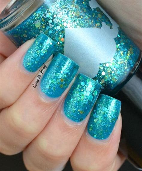 15 Teal Nail Designs - Pretty Designs