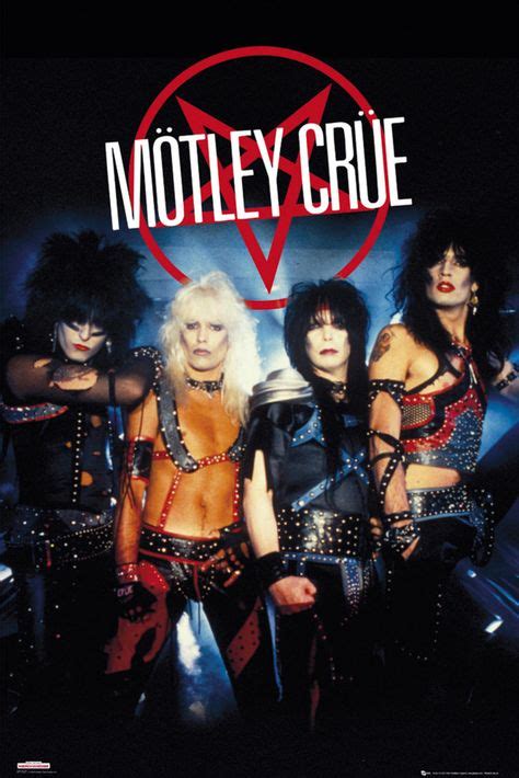 Motley Crue Album Cover Poster 24x36 in 2019 | Music | Motley crue ...