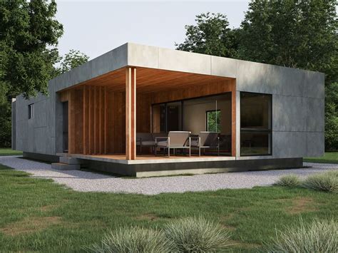 Concrete House on Behance | Concrete house, Modular homes, Concrete ...