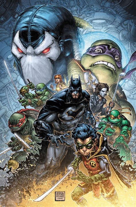 BATMAN/TEENAGE MUTANT NINJA TURTLES II #1 - Comic Art Community GALLERY OF COMIC ART