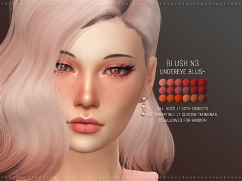 Blush N3 | 4w25 on Patreon | Sims, The sims 4 skin, Sims 4 cc skin