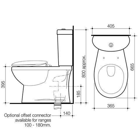 Profile II Close Coupled Toilet Suite | Caroma