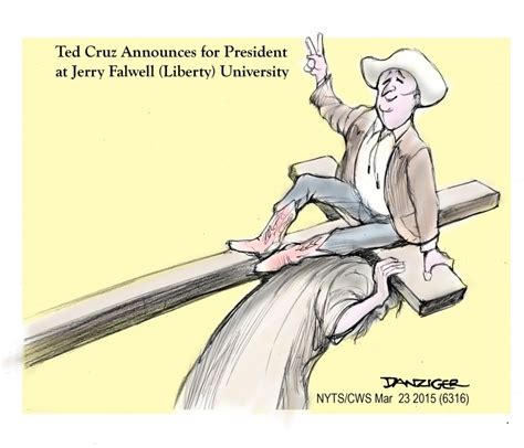 Ted Cruz Announces for President - Danziger Cartoons