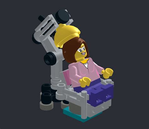 A Lego Hair Salon - Fused Creations