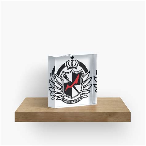 "Danganronpa - Hope's Peak Academy High School emblem" Acrylic Block for Sale by deadmoonelf ...