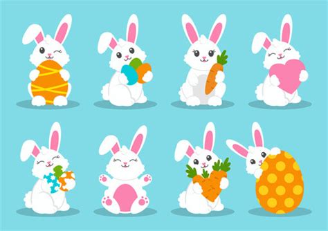 Clip Art Cute Bunnies Wallpaper