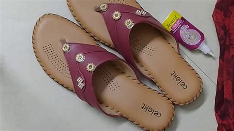 New design for chappals - YouTube