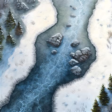 Winter Battle Maps Dnd