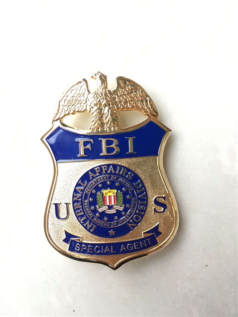 2021 Replica Police Metal Badge United States FBI Special Agent Insignia Federal Bureau ...