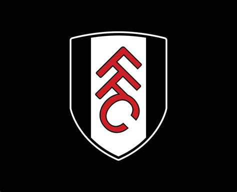 FC Fulham Club Logo Symbol Premier League Football Abstract, 52% OFF