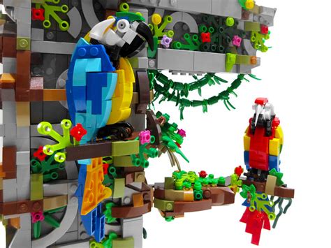 It's a wild, wild life with these jaw-dropping LEGO jungle animals ...