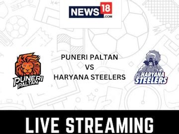 Puneri Paltan vs Haryana Steelers Live Kabaddi Streaming For Pro ...