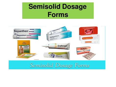 Semi solid dosage form Pharmaceutics notes