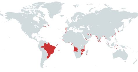 Mapa do Império Colonial Português : r/portugal