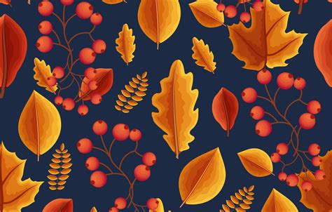 Autumn Pattern Wallpapers - Wallpaper Cave