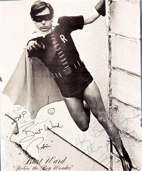 Batman TV Show - Burt Ward Signed & Inscribed 8x10 Photo - COA | Memorabilia Expert