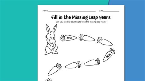 2024 Leap Year Worksheets: Free Download - We Are Teachers