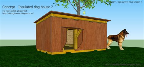 Dog House Plans: Concept - Insulated dog house 2