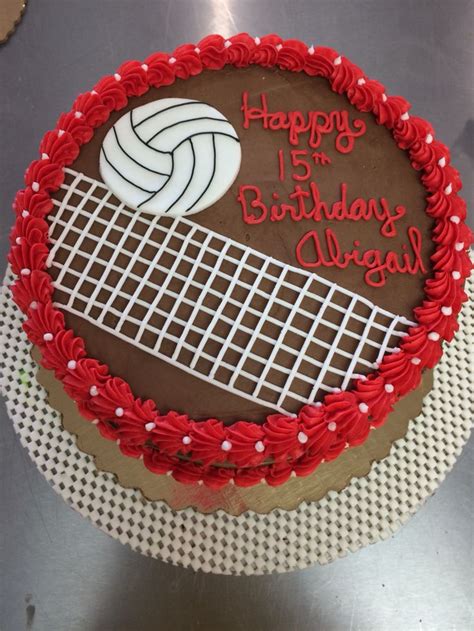 Cool Happy Birthday Volleyball Cake Design Ideas - spaceheaters.us