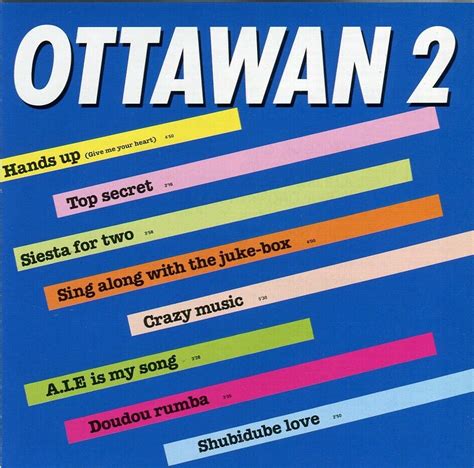 Ottawan ‎- HANDS UP (Ottawan II) - CD