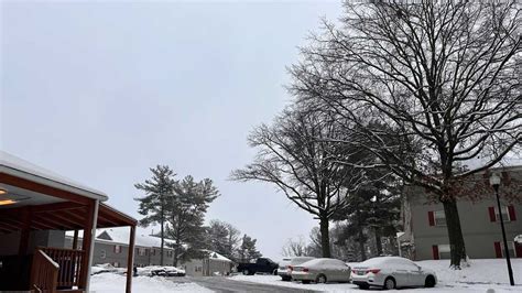 See Baltimore's first snow in 716 days in photos