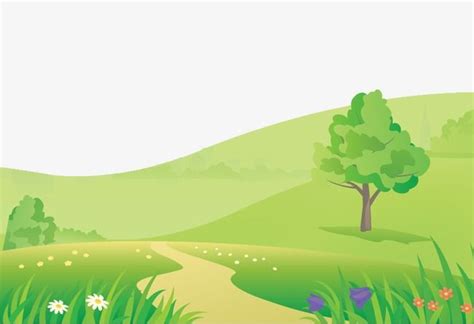 Landscape Cartoon Vector Design Images, Cartoon Landscape, Cartoon ...