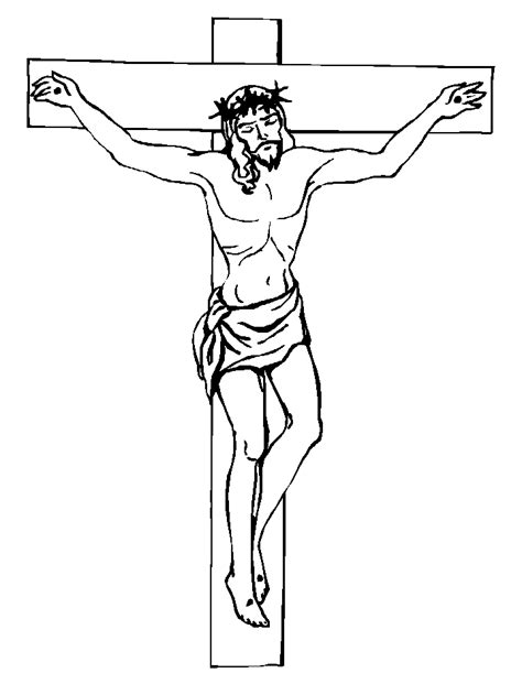 Crucifix Drawing at GetDrawings | Free download