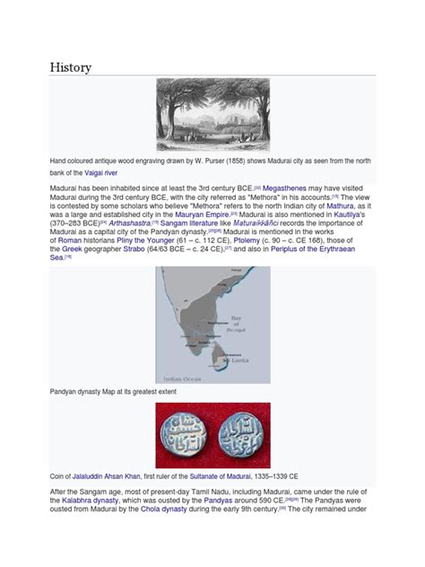 History Madurai | PDF | South Asia