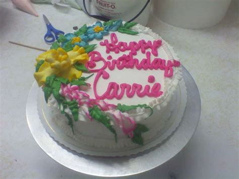 Happy Birthday Carrie - CakeCentral.com