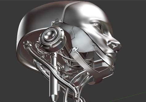 Robot head 3D model - TurboSquid 1483119