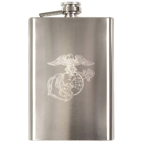 Engraved Stainless Steel Flask | Camouflage.ca