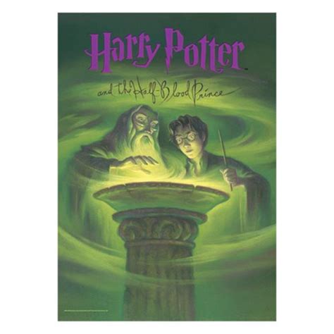 Harry Potter and the Half-Blood Prince Book Cover MightyPrint Wall Art ...