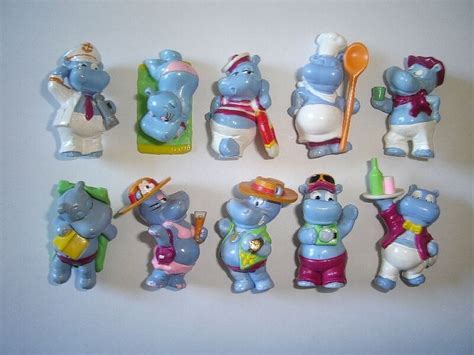 KINDER SURPRISE SET - HAPPY HIPPOS CRUISE 1992 - FIGURES COLLECTIBLES FIGURINES | eBay