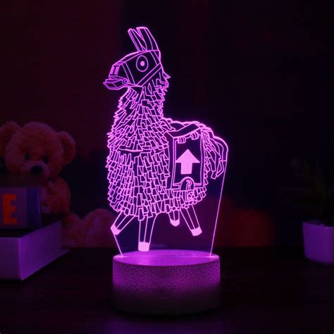 #Fortnite Game Series USB 3D Night Light LED 7 Color Decorative table ...