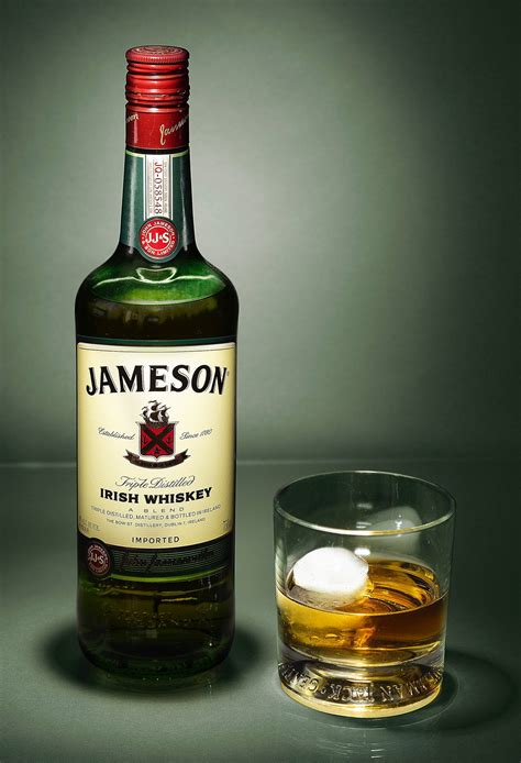 Download Jameson Whiskey Bottle And Glass Wallpaper | Wallpapers.com