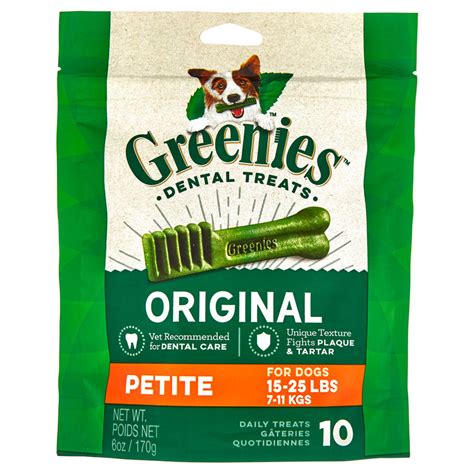 Greenies Dental Dog Treats Petite 10ct 6oz Bag -- delivered in minutes