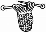 Knitting coloring Page  ColouringPages sketch template