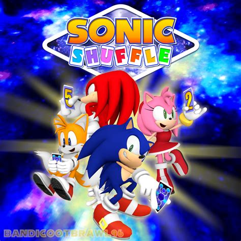 Sonic Shuffle Cover Art Recreation (Dreamcast Era) by bandicootbrawl96 on DeviantArt in 2021 ...