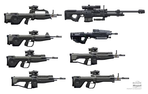 Halo: Reach | Battle Rifle Concepts