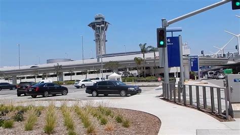 Heading to the Los Angeles Airport LAX parking - YouTube