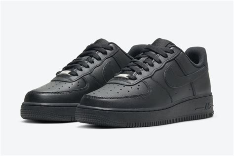 Nike Air Force 1 Low Triple Black DD8959-001 Release Date - SBD