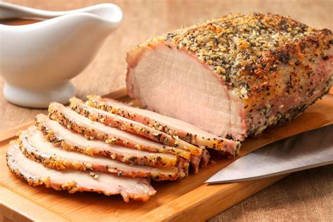 Garlic and Herb Crusted Pork Loin Roast Recipe